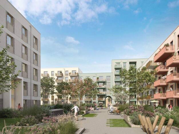 Wohnung zum Kauf provisionsfrei 434.900 € 2 Zimmer 57,1 m² 5. Geschoss Walter-Eucken-Straße Flingern Nord Düsseldorf 40235