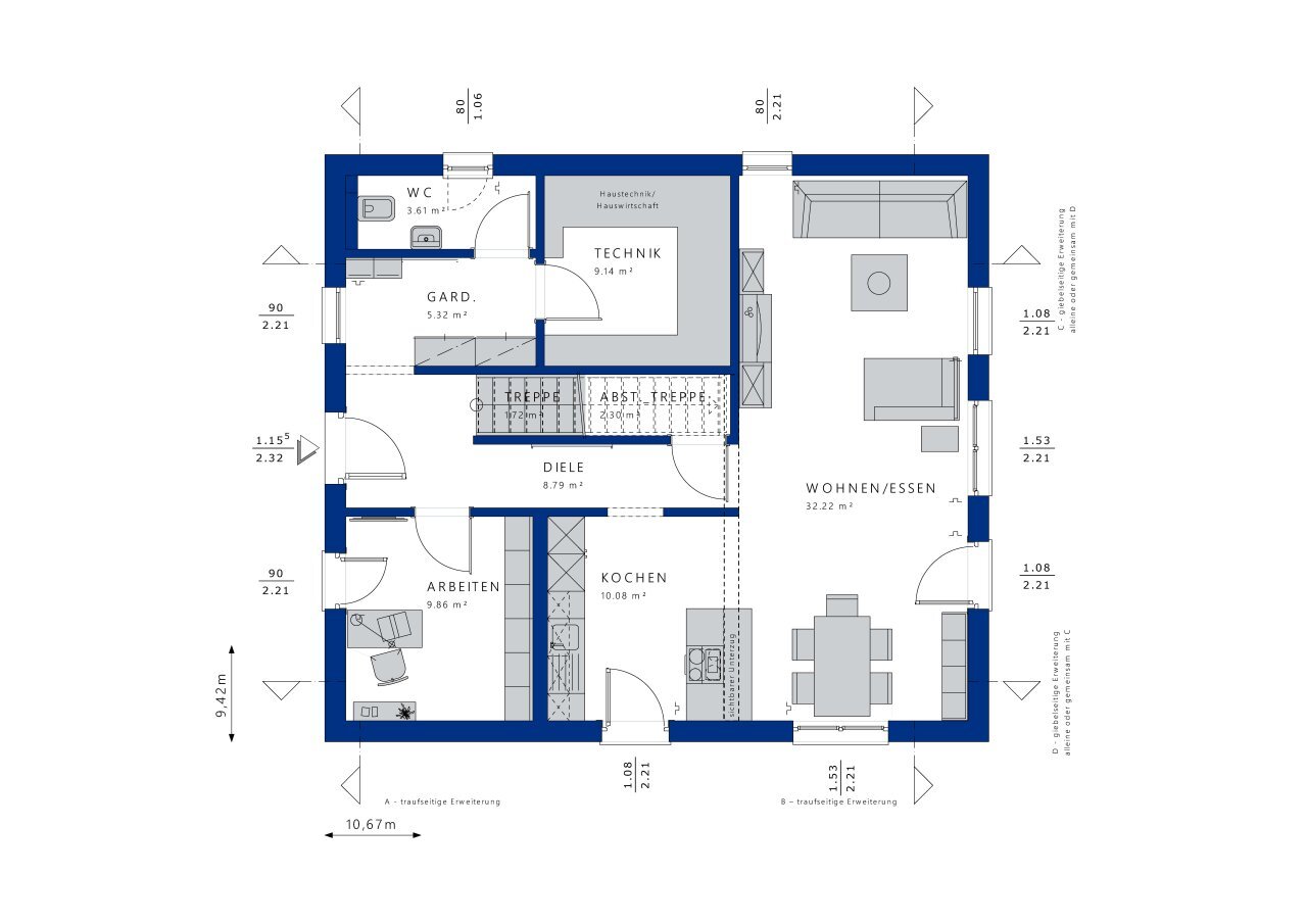 Haus zum Kauf 887.150 € 5 Zimmer 162 m²<br/>Wohnfläche 516 m²<br/>Grundstück Lindenfels Lindenfels 64678