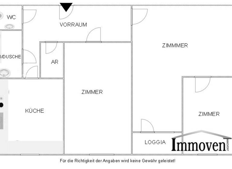 Wohnung zum Kauf 265.000 € 3 Zimmer 4. Geschoss Jauerburggasse Jakomini Graz 8010