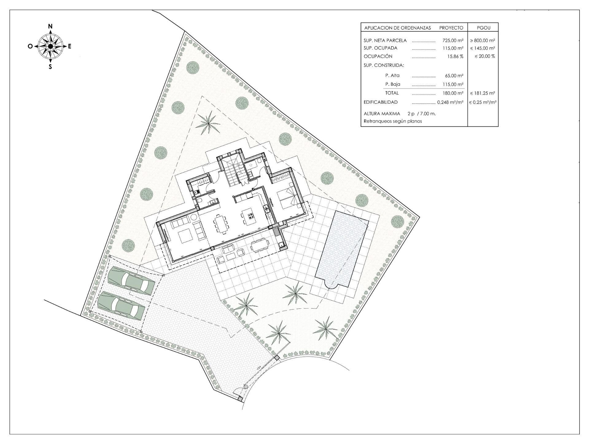 Einfamilienhaus zum Kauf provisionsfrei 1.075.000 € 4 Zimmer 192 m²<br/>Wohnfläche 725 m²<br/>Grundstück BENISA