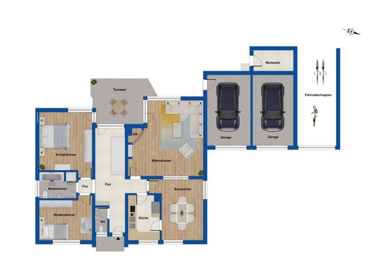 Einfamilienhaus zum Kauf 420.000 € 7 Zimmer 163 m² 1.232 m² Grundstück Bornholte Bhf Verl 33415