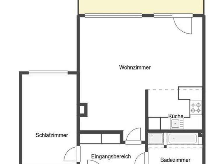 Wohnung zum Kauf 229.000 € 2 Zimmer 72,6 m² 1. Geschoss Brake Bielefeld 33729