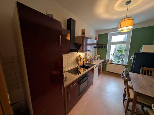 Wohnung zur Miete 435 € 2 Zimmer 60,9 m² 1. Geschoss frei ab sofort Weißestraße 28 Stötteritz Leipzig 04299