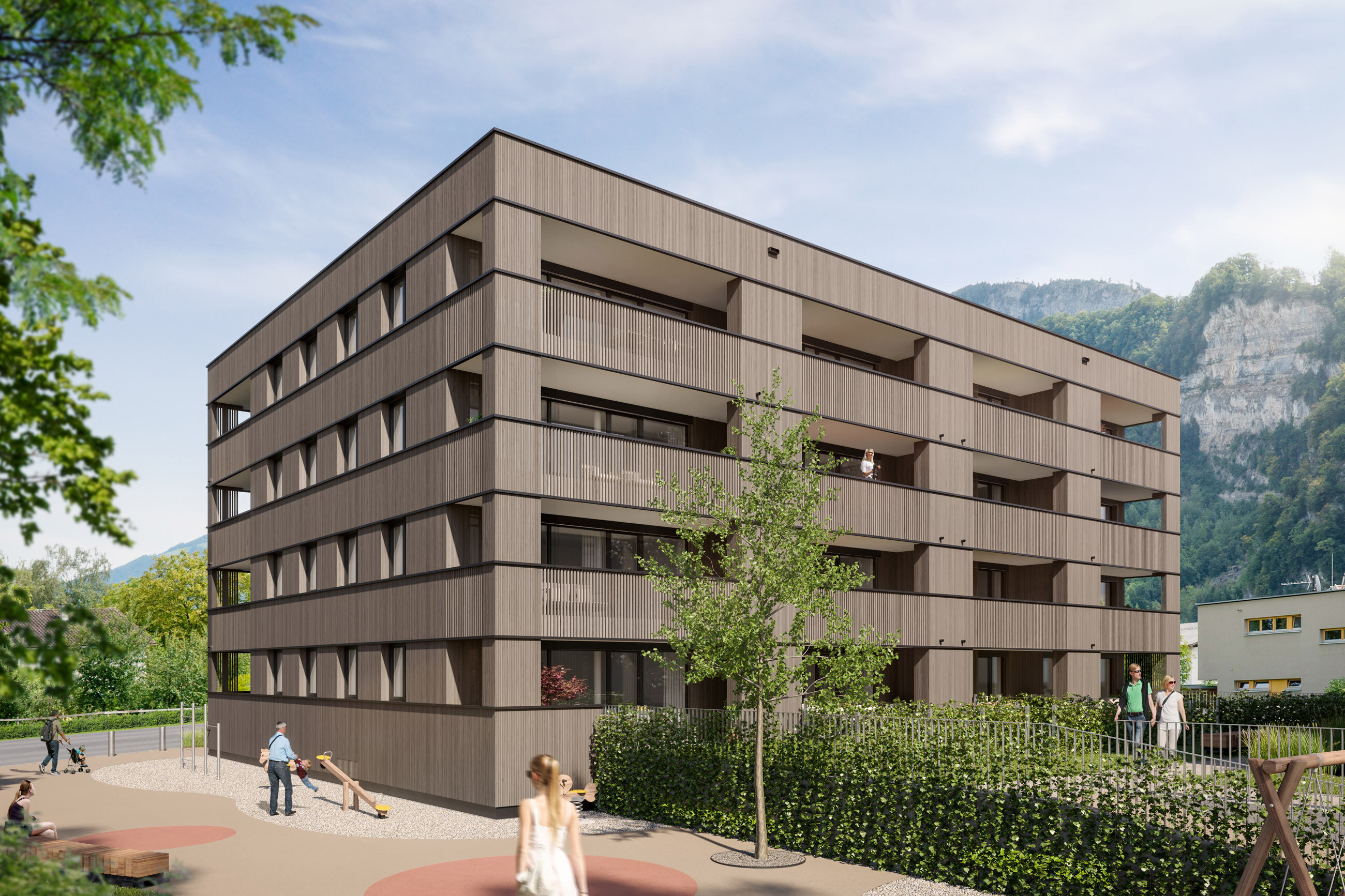 Terrassenwohnung zum Kauf 292.000 € 2 Zimmer 45,2 m²<br/>Wohnfläche Hellbrunnenstraße Hohenems 6845