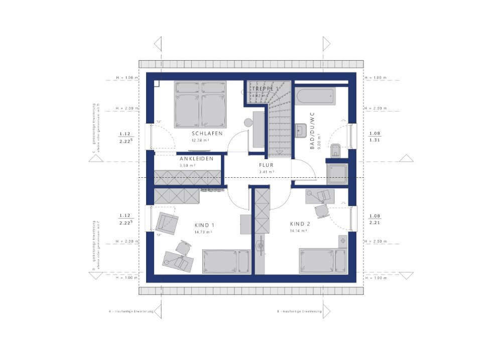 Einfamilienhaus zum Kauf 517.033 € 4 Zimmer 125 m²<br/>Wohnfläche 627 m²<br/>Grundstück Dittwar Tauberbischofsheim 97941