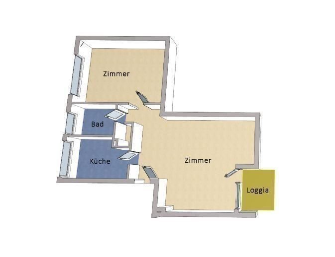 Wohnung zum Kauf 230.000 € 2 Zimmer 57 m²<br/>Wohnfläche Falkenhagener Feld Berlin 13583