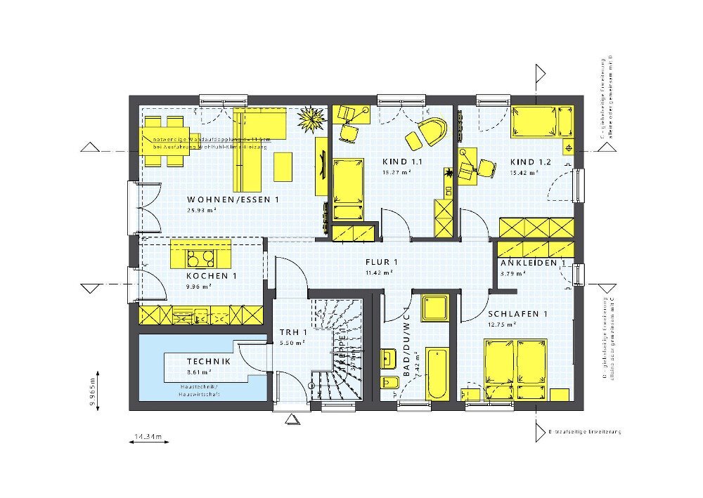 Mehrfamilienhaus zum Kauf 778.399 € 10 Zimmer 239 m²<br/>Wohnfläche 401 m²<br/>Grundstück Bellenberg 89287