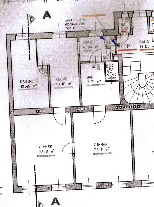 Wohnung zum Kauf 299.000 € 3 Zimmer 85,9 m²<br/>Wohnfläche 2.<br/>Geschoss Wien 1210