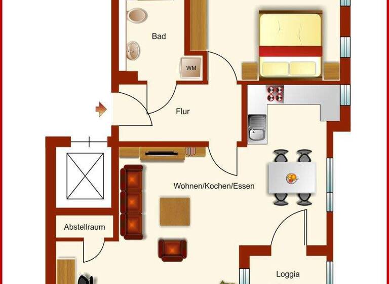 Wohnung zum Kauf - Erstbezug 299.640 € 2 Zimmer 66 m² EG Brilon 59929