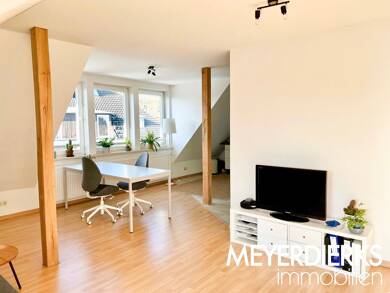 Wohnung zur Miete 900 € 2 Zimmer 80 m² frei ab sofort Gerichtsviertel Oldenburg 26135