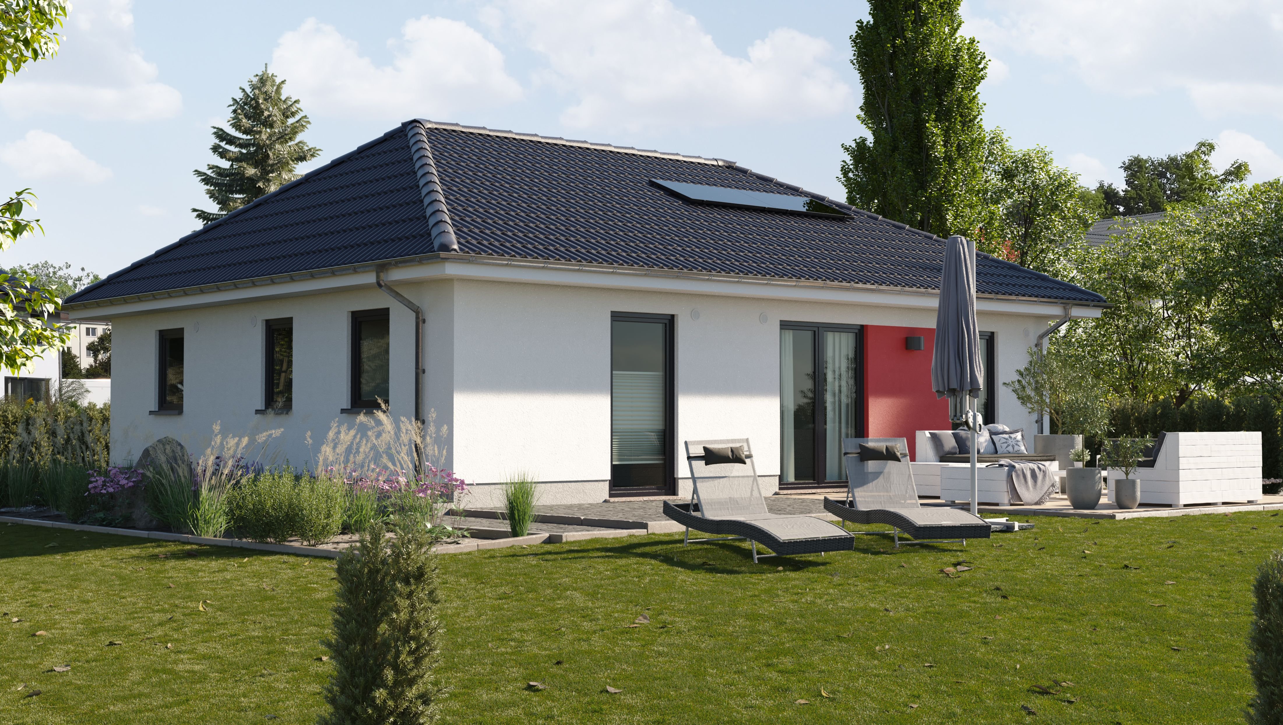 Bungalow zum Kauf provisionsfrei 562.210 € 3 Zimmer 92 m²<br/>Wohnfläche 820 m²<br/>Grundstück Heinleinshof Burgthann 90559