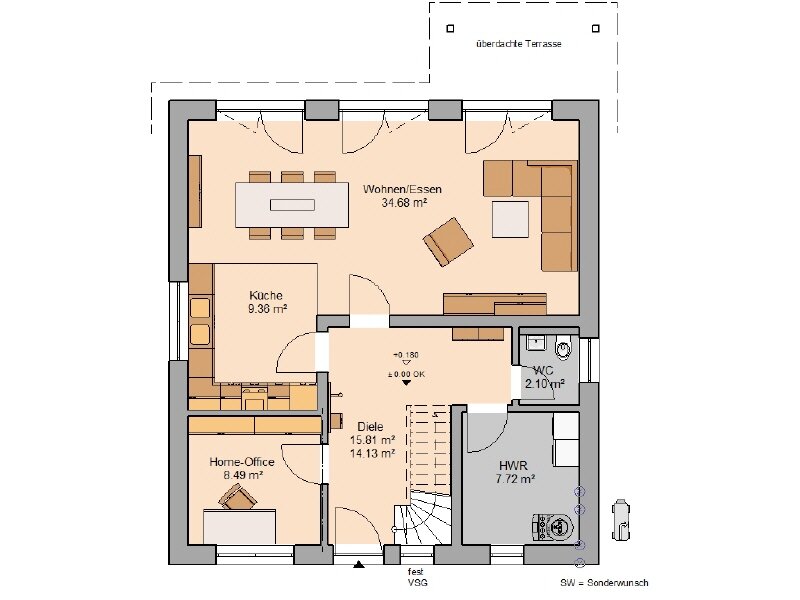 Einfamilienhaus zum Kauf provisionsfrei 580.900 € 5 Zimmer 141 m²<br/>Wohnfläche 794 m²<br/>Grundstück Puppendorf Magdeburg 39114