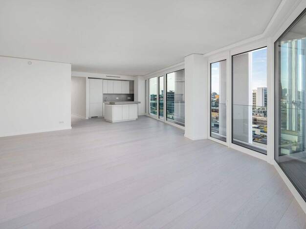 Wohnung zur Miete 3.762 € 2 Zimmer 120 m² 10. Geschoss HafenCity Hamburg 20457