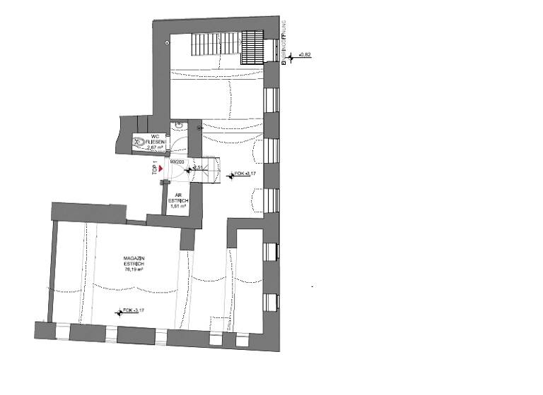 Lagerhalle zur Miete 3,79 € 76 m² Lagerfläche Wien 1180