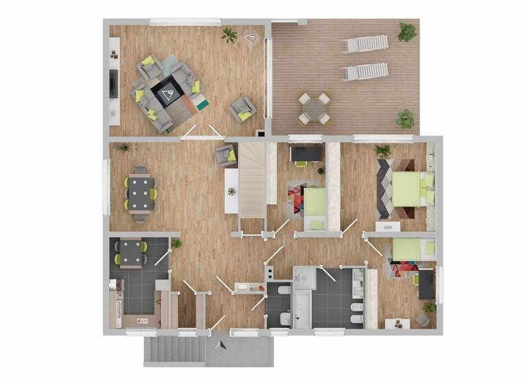 Bungalow zum Kauf 249.000 € 4 Zimmer 139 m² 549 m² Grundstück frei ab 01.06.2026 Groß Elbe Elbe 38274