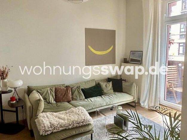 Studio zur Miete Tauschwohnung 935 € 2 Zimmer 54 m² 1. Geschoss Bornheim Frankfurt am Main 60385
