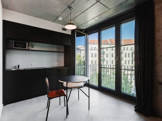 Studio zur Miete 1.170 € 1 Zimmer 24 m² frei ab sofort Warschauer Straße 6 Friedrichshain Berlin 10243