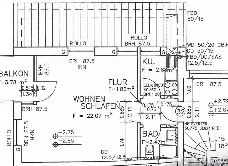 Studio zum Kauf 69.950 € 1 Zimmer 30,1 m² 1. Geschoss Talblick 15 Kesselsdorf Wilsdruff 01723