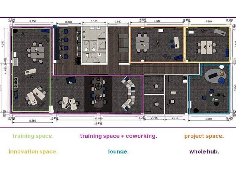 Bürofläche zur Miete provisionsfrei 350 € 360 m² Bürofläche Siemensstraße Hösbach 63768