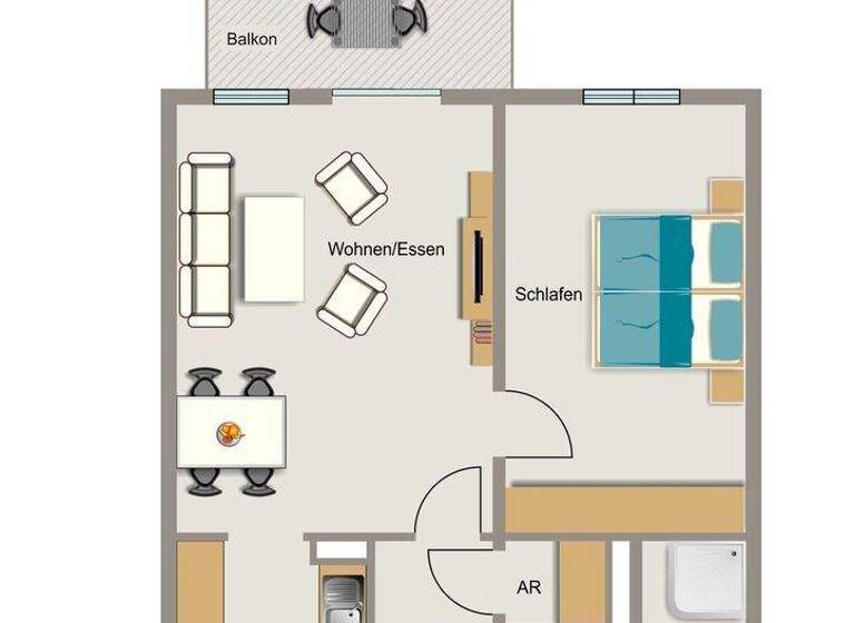 Wohnung zur Miete - Erstbezug 770 € 2 Zimmer 64,1 m² 2. Geschoss frei ab 01.08.2026 Franz-Lenze-Platz 37 Vierlinden Duisburg 47178