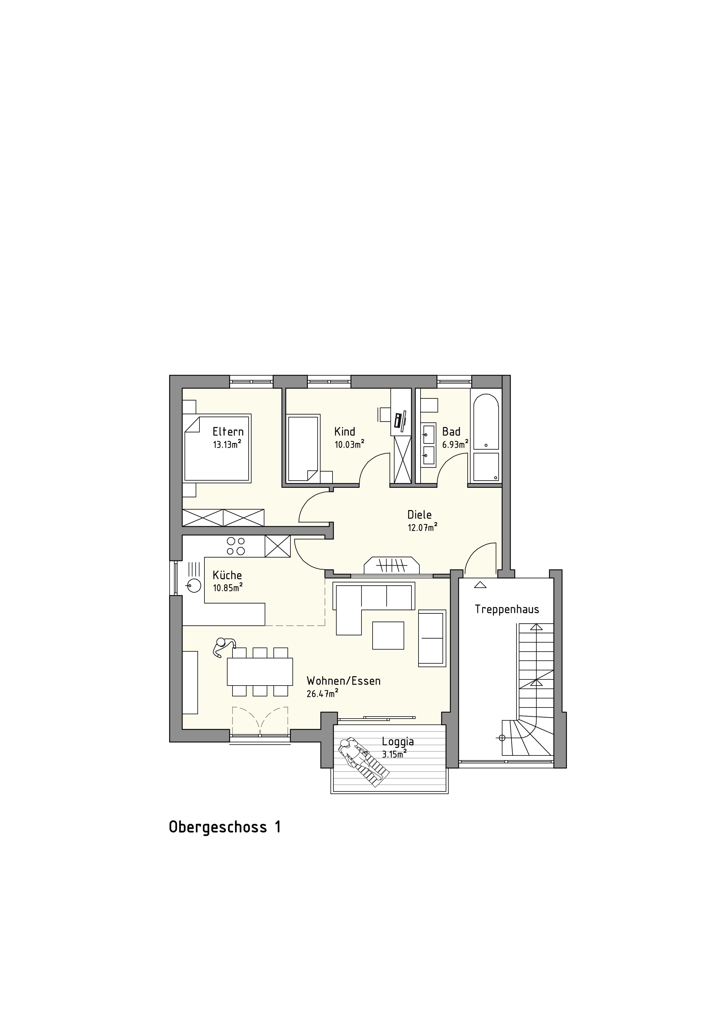 Wohnung zum Kauf provisionsfrei 495.000 € 3,5 Zimmer 130,8 m²<br/>Wohnfläche Freckenfeld 76872