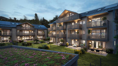 Wohnung zum Kauf - Neubau 536.796 € 3 Zimmer 72,5 m² 1. Geschoss Brannenburg Brannenburg 83098