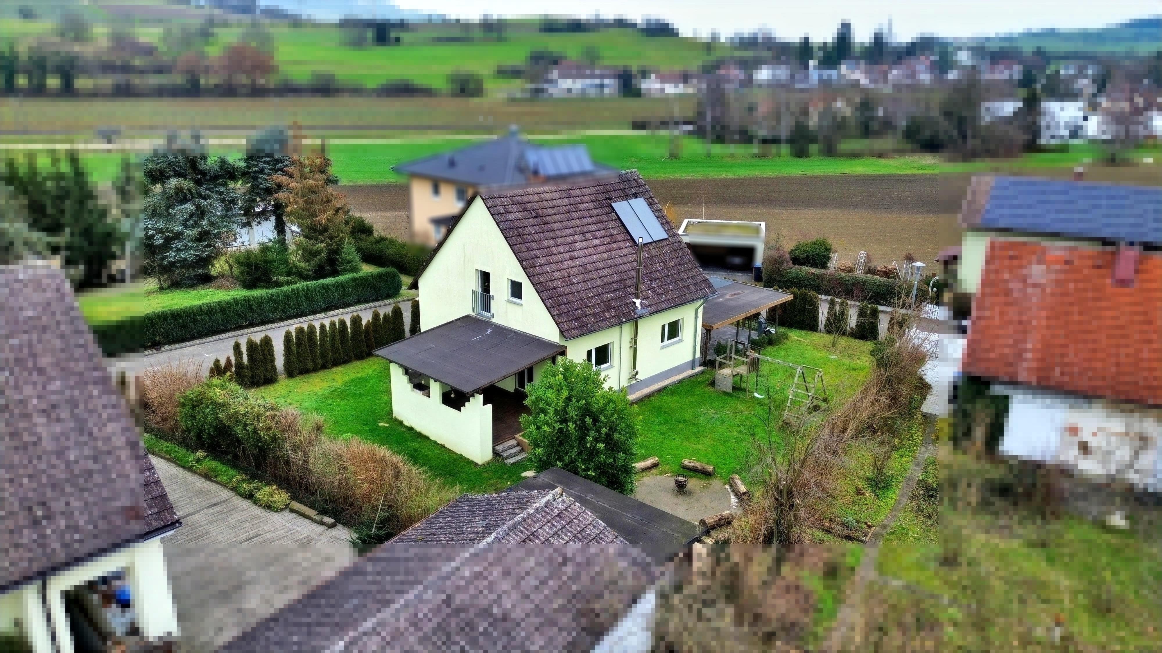 Einfamilienhaus zum Kauf 420.000 € 4,5 Zimmer 116,5 m²<br/>Wohnfläche 569 m²<br/>Grundstück Bietingen Gottmadingen 78244