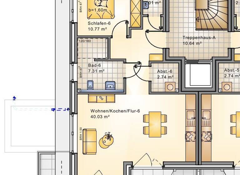 Wohnung zum Kauf 290.040 € 3 Zimmer 72,5 m² Wiefelstede 26215