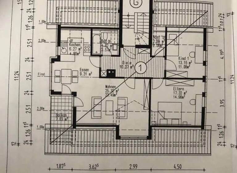 Wohnung zur Miete 800 € 3 Zimmer 78 m² Geschoss 2/2 frei ab 01.06.2026 Dietenheim 89165