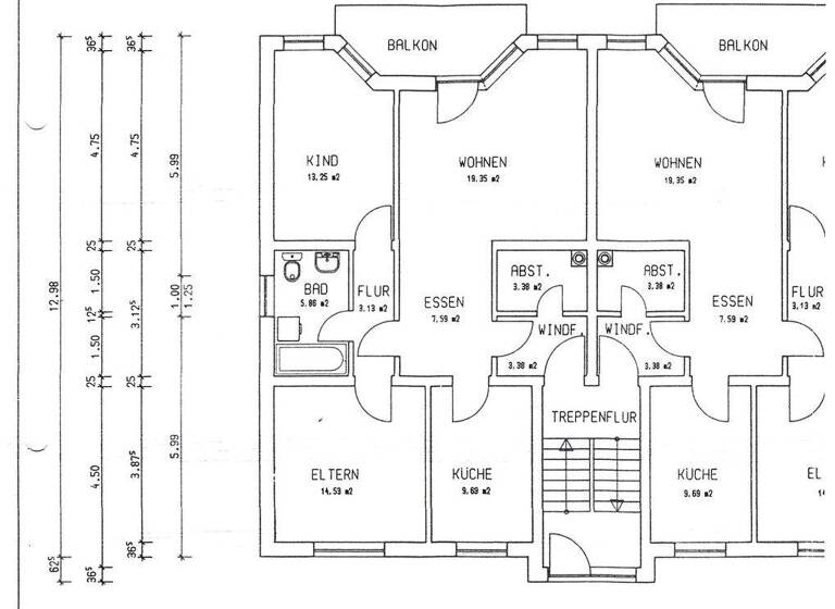 Wohnung zur Miete 460 € 3 Zimmer 81,1 m² 1. Geschoss frei ab 01.05.2026 Sudheim Northeim 37154