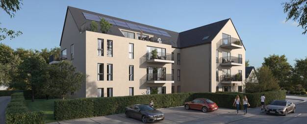 Wohnung zum Kauf - Neubau provisionsfrei 416.900 € 3 Zimmer 78 m² EG Kloschinskystraße 34 Maximin 1 Trier 54292