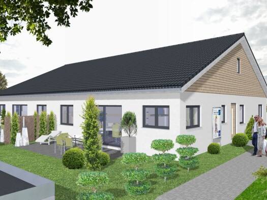 Doppelhaushälfte zum Kauf - Erstbezug provisionsfrei 593.500 € 4,5 Zimmer 123 m² 460 m² Grundstück frei ab 20.12.2028 Blumenstraße 9 Dottingen Münsingen 72525