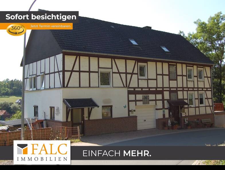Einfamilienhaus zum Kauf 162.500 € 10 Zimmer 234,5 m² 677 m² Grundstück Ober-Werbe Waldeck 34513
