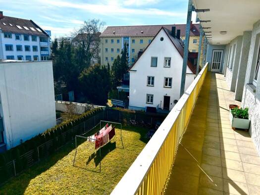 Wohnung zur Miete 650 € 1 Zimmer 48 m² Geschoss 3/4 frei ab sofort Friedenstraße 36 Stadtmitte Neu-Ulm 89231