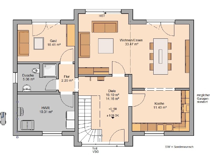 Einfamilienhaus zum Kauf 936.900 € 6 Zimmer 158 m²<br/>Wohnfläche 1.188 m²<br/>Grundstück Strullendorf Strullendorf 96129