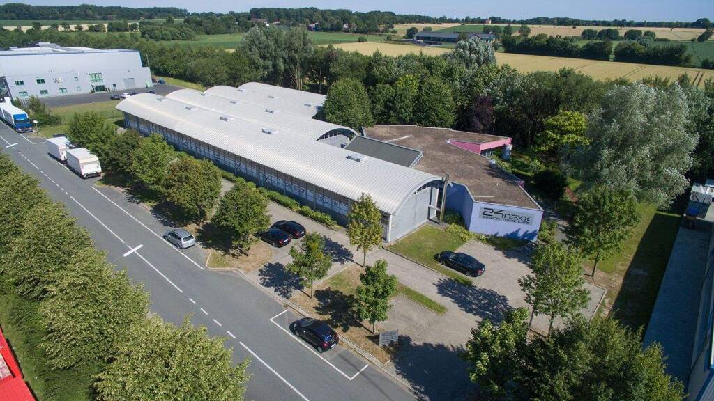 Lagerhalle zur Miete provisionsfrei 2.100 m² Lagerfläche teilbar ab 1.800 m² Siemensstraße 36 Westerbönen Bönen 59199