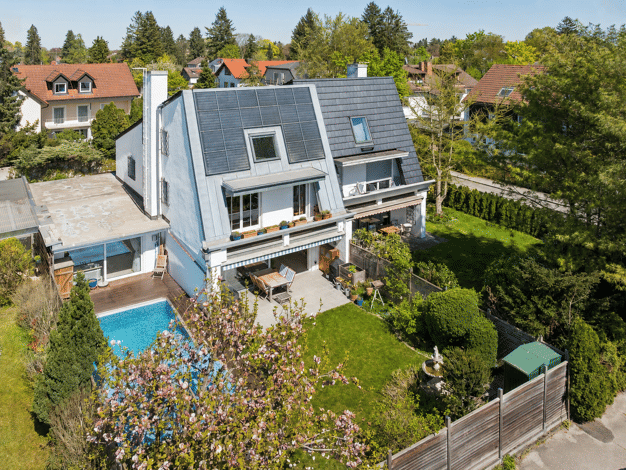 Doppelhaushälfte zum Kauf 1.450.000 € 5 Zimmer 204,6 m² 423 m² Grundstück Trudering-Riem München 81825