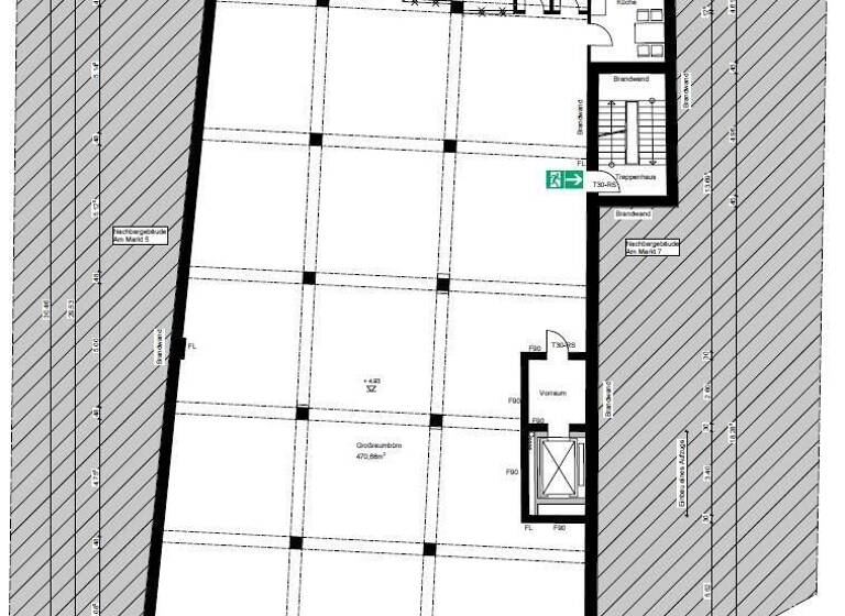 Bürofläche zur Miete provisionsfrei 10 € 471 m² Bürofläche teilbar ab 471 m² Castrop Castrop-Rauxel 44575