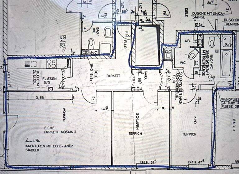Wohnung zum Kauf 219.000 € 3 Zimmer 93 m² 4. Geschoss Überruhr-Holthausen Essen 45277
