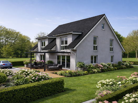 Doppelhaushälfte zum Kauf provisionsfrei 451.150 € 3 Zimmer 113 m² 315 m² Grundstück Ochsenzoller Straße 17 Garstedt Norderstedt 22848