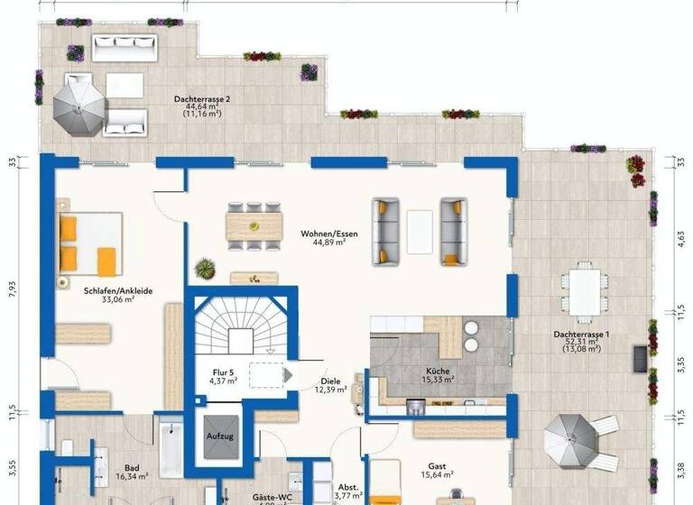 Penthouse zum Kauf 595.000 € 3 Zimmer 170,6 m² Rinteln 31737