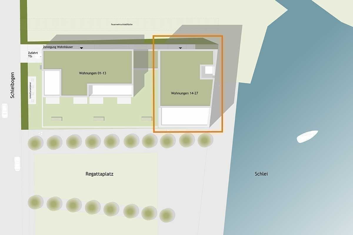 Wohnung zum Kauf provisionsfrei als Kapitalanlage geeignet 833.900 € 3,5 Zimmer 127,4 m²<br/>Wohnfläche Schleibogen St.-Jürgen-Schule Schleswig 24837