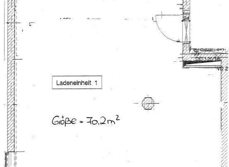 Laden zum Kauf 2.500 € 1 Zimmer 70,2 m² Verkaufsfläche Reichenbachstraße 23 Südvorstadt-Ost Dresden 01069