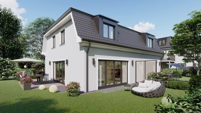 Doppelhaushälfte zum Kauf provisionsfrei 1.299.999 € 4 Zimmer 115,8 m²<br/>Wohnfläche 185 m²<br/>Grundstück Bergerwaldstr. 23 Gartenstadt Trudering München 81825