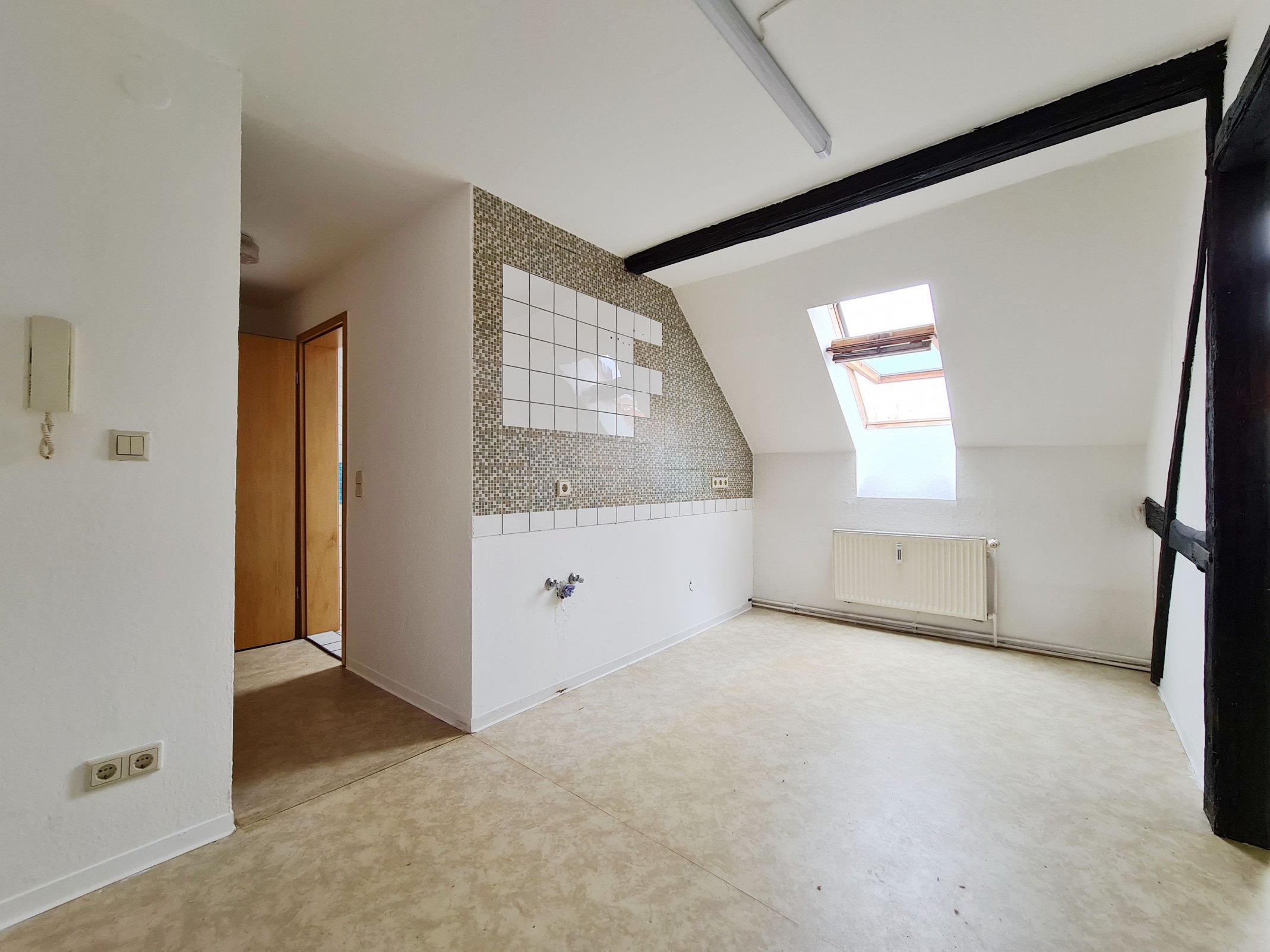 Wohnung zur Miete 250 € 1,5 Zimmer 45 m²<br/>Wohnfläche 2.<br/>Geschoss Köthen Köthen (Anhalt) 06366