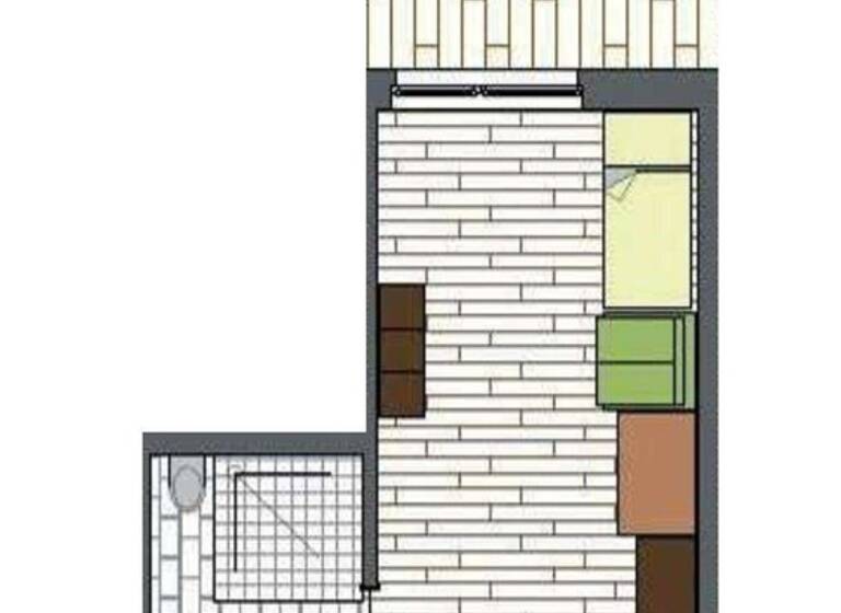 Studio zur Miete 367 € 1 Zimmer 40,9 m² frei ab sofort Strandschlag 4 Andershof Stralsund 18439