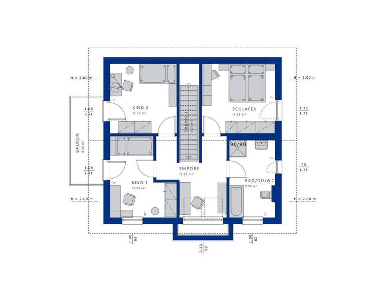 Einfamilienhaus zum Kauf 1.555.982 € 4 Zimmer 134 m² 380 m² Grundstück Thalk.Obersendl.-Forsten-Fürstenr.-Solln München 81477