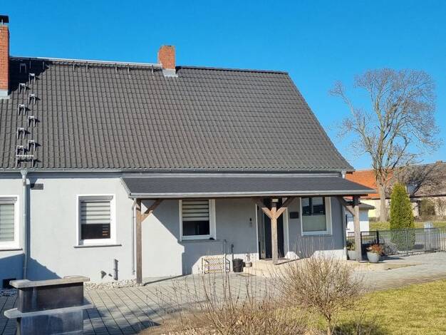 Einfamilienhaus zum Kauf 195.000 € 4 Zimmer 100 m² 1.056 m² Grundstück Oststr. 49 Ueckermünde Ueckermünde 17373