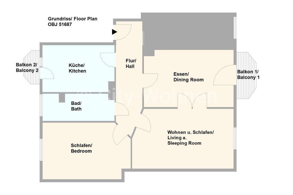 Wohnung zur Miete Wohnen auf Zeit 2.750 € 3 Zimmer 80 m²<br/>Wohnfläche ab sofort<br/>Verfügbarkeit Goldbekufer Winterhude Hamburg 22303