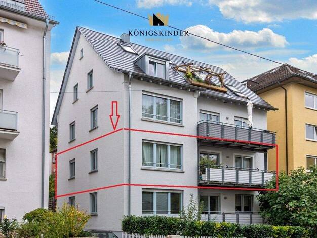 Wohnung zum Kauf 549.000 € 4 Zimmer 96 m² Nord Stuttgart 70174
